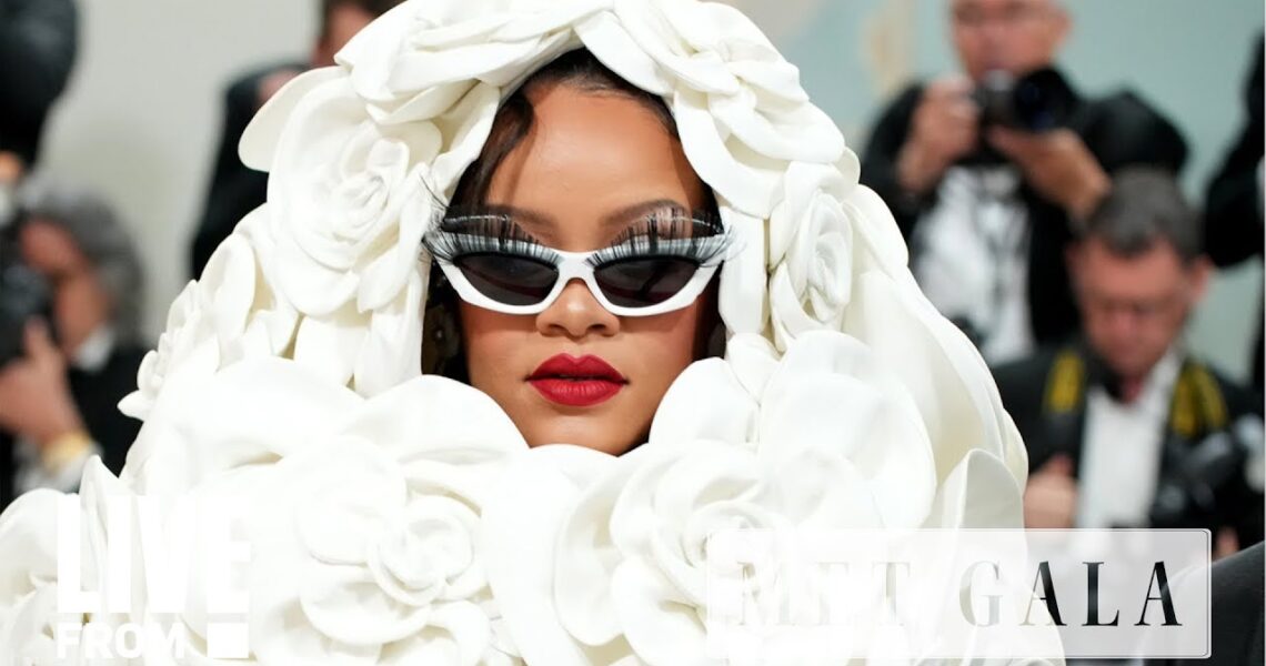 Rihanna Arrives Fashionably Late to Met Gala! | E! News