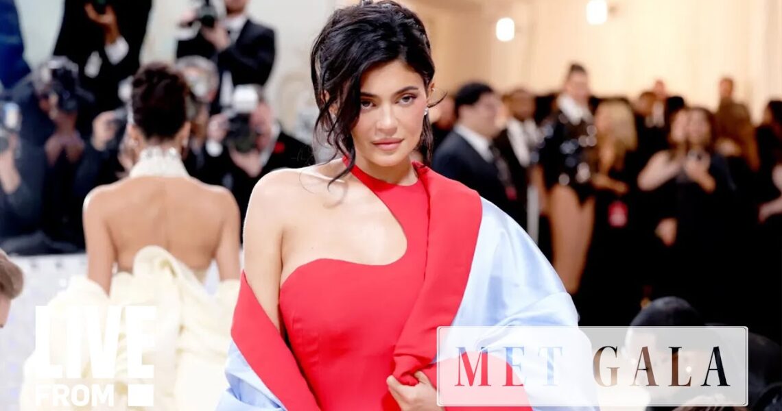 Kylie Jenner SHUTS DOWN 2023 Met Gala With Red Hot Look | E! News