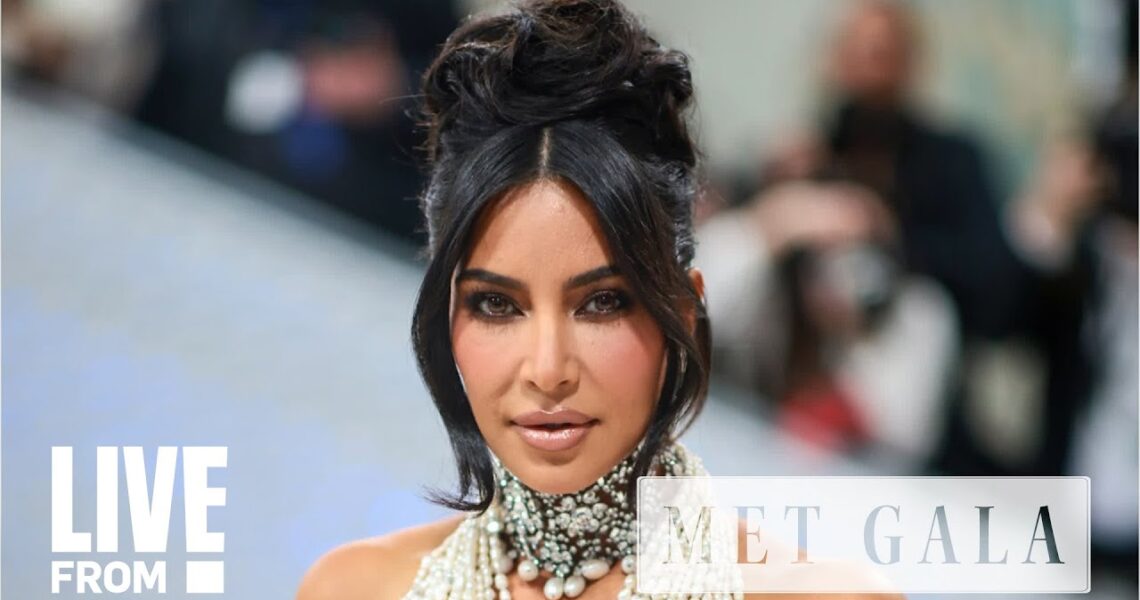 Met Gala 2023: Kim Kardashian’s Doing Amazing Sweetie in Pearls | E! News