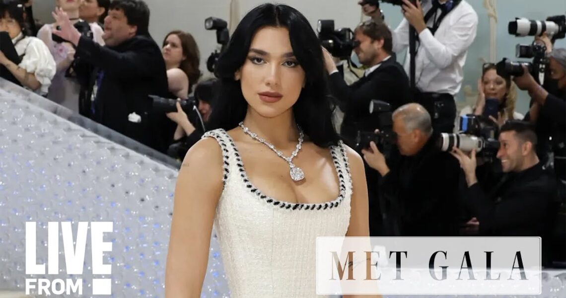 Met Gala: Dua Lipa Rocks 200-Carat Tiffany Diamond Necklace | E! News