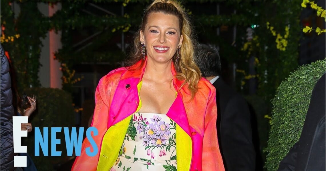 Blake Lively Makes Her Red Carpet Return After Baby No. 4 | E! News