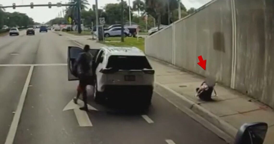 Accused Florida Carjacker Caught On Video Stealing Vehicle — And Baby!