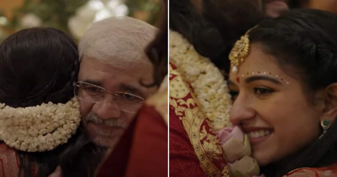 Anant Ambani-Radhika Merchant Wedding: Bride-to-be’s father gets emotional, groom-to-be hugs her in Grah Shanti Puja; WATCH