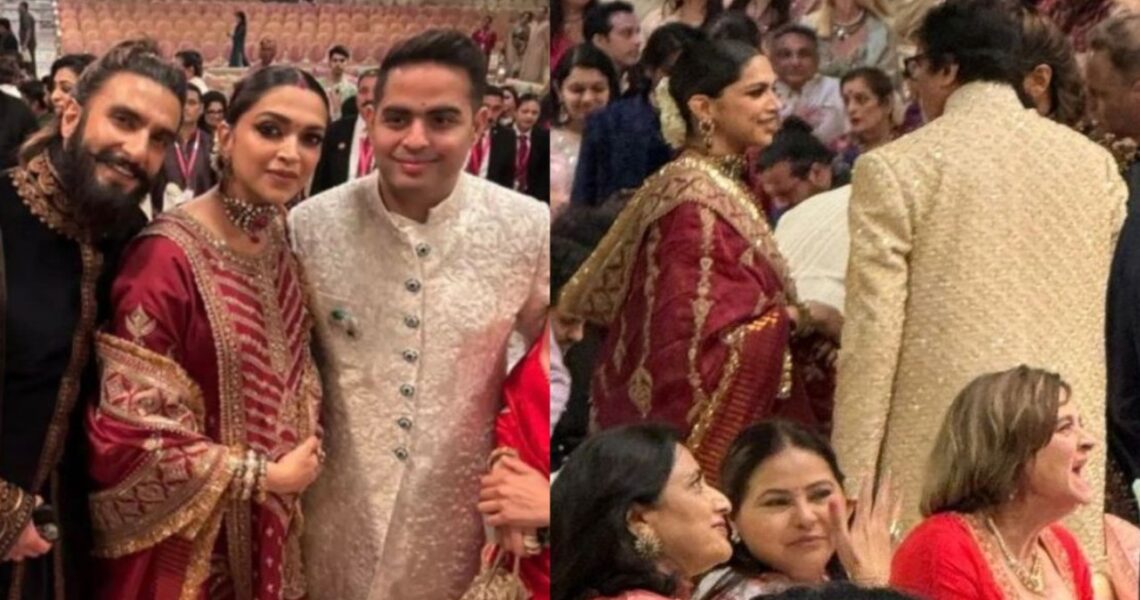 Anant Ambani-Radhika Merchant Wedding: Parents-to-be Deepika Padukone-Ranveer Singh pose together in UNSEEN pic; don’t miss actress’ moment with Big B