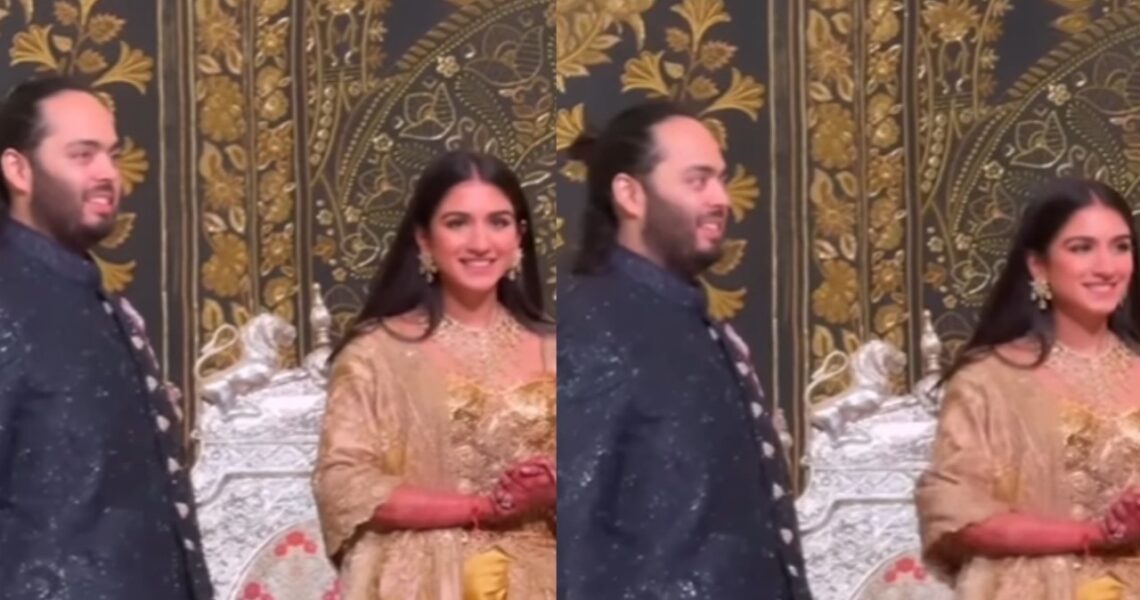 Anant Ambani-Radhika Merchant Wedding Reception: Couple looks majestic, exudes magnetic charm in FIRST LOOK