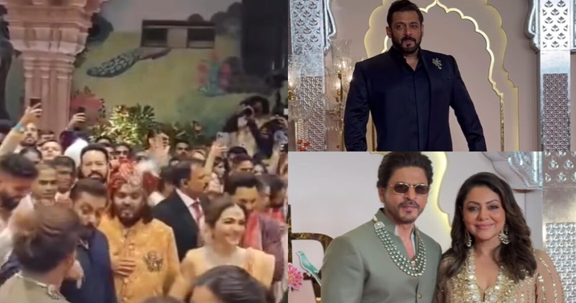 Anant Ambani-Radhika Merchant Wedding: Salman Khan, Shah Rukh Khan dance to Bhangda Paale with Nita Ambani in INSIDE clip; Suhana, Vicky Kaushal join