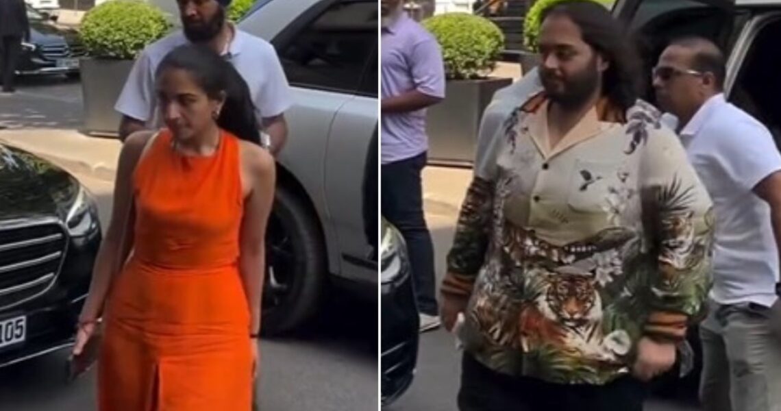 Anant Ambani-Radhika Merchant turn heads as they take over streets of Paris for Olympic 2024; WATCH