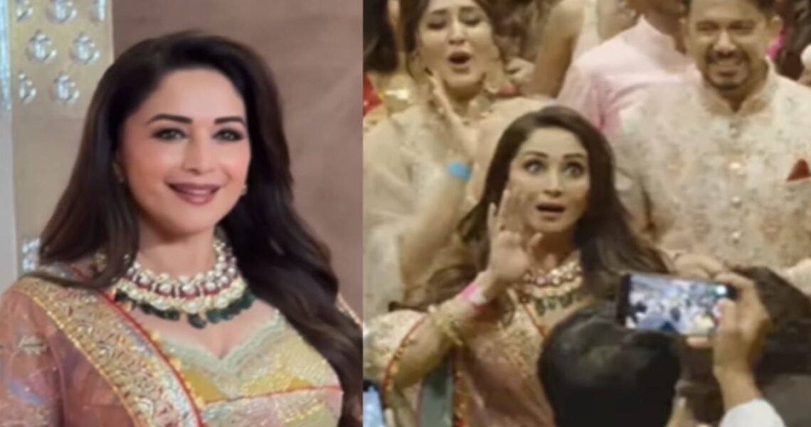 Anant-Radhika Wedding: Madhuri Dixit recreates iconic Choli Ke Peeche song and not just her hubby but entire Internet is melting