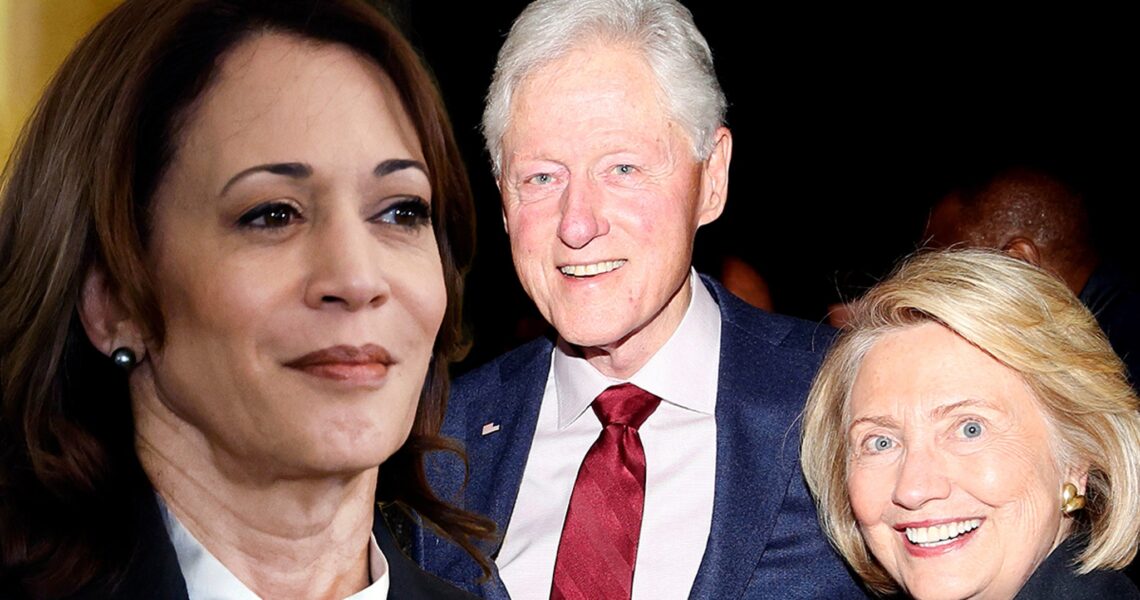 Bill and Hillary Clinton Endorse Kamala Harris For President