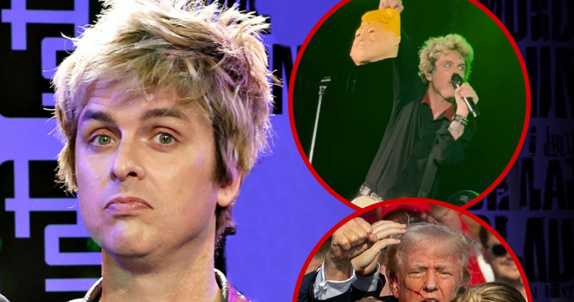 Billie Joe Armstrong Catches Heat for Holding Up Trump Mask After Assassination Attempt