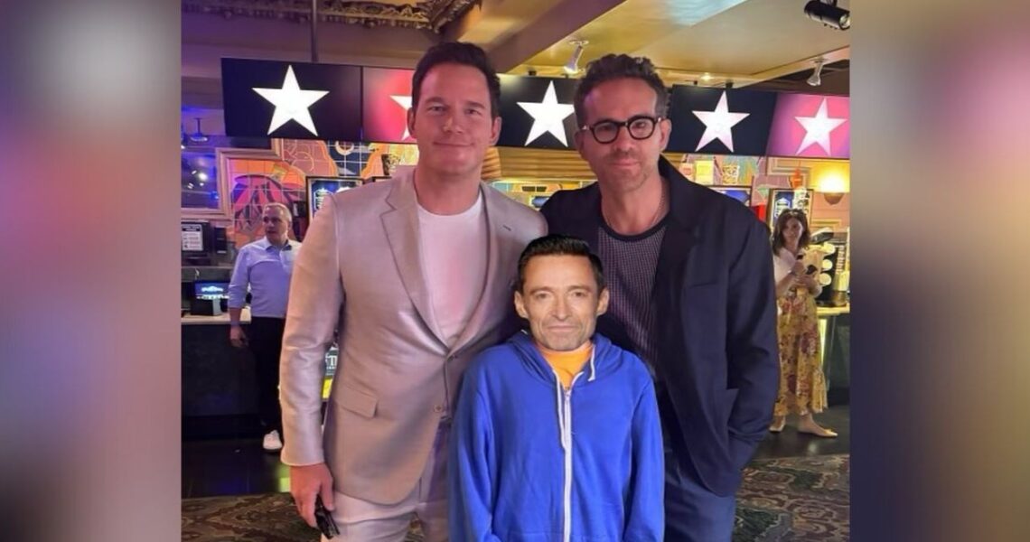 Chris Pratt Hilariously Photoshops Hugh Jackman’s Face on His Son; Jokes ‘I Thought He’d Be Taller’