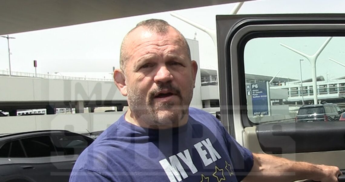 Chuck Liddell Shows Off Massive Tricked-Out Hummer At LAX