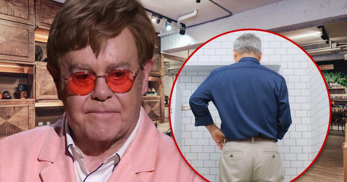 Elton John Allegedly Pissing In a Bottle at Shoe Store Inspires Copycats