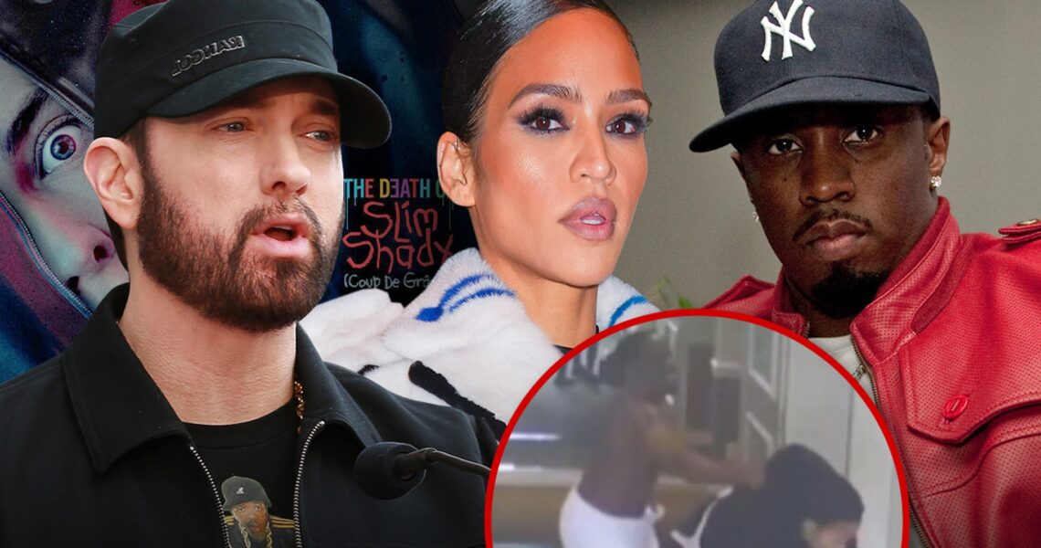 Eminem Disses Diddy, References Cassie Hotel Attack On New Album