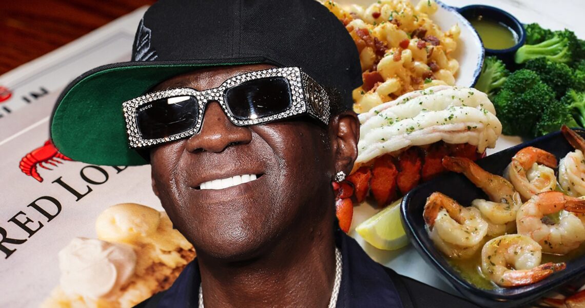 Flavor Flav Getting Signature Meal on Red Lobster Menu