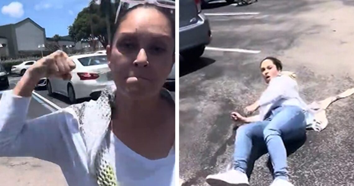 Florida Woman Met With Instant Karma After Swinging At YouTuber, On Camera