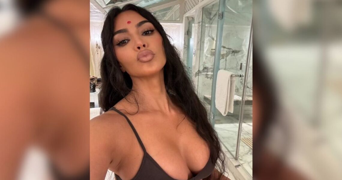 ‘Just Can’t Take It’: Kim Kardashian Reveals She Slept In Saran Wrap To Deal With Psoriasis