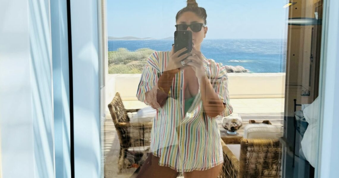 Kareena Kapoor makes the internet go ‘Tauba Tauba’ with latest mirror selfie; flaunts summer bod in swimwear