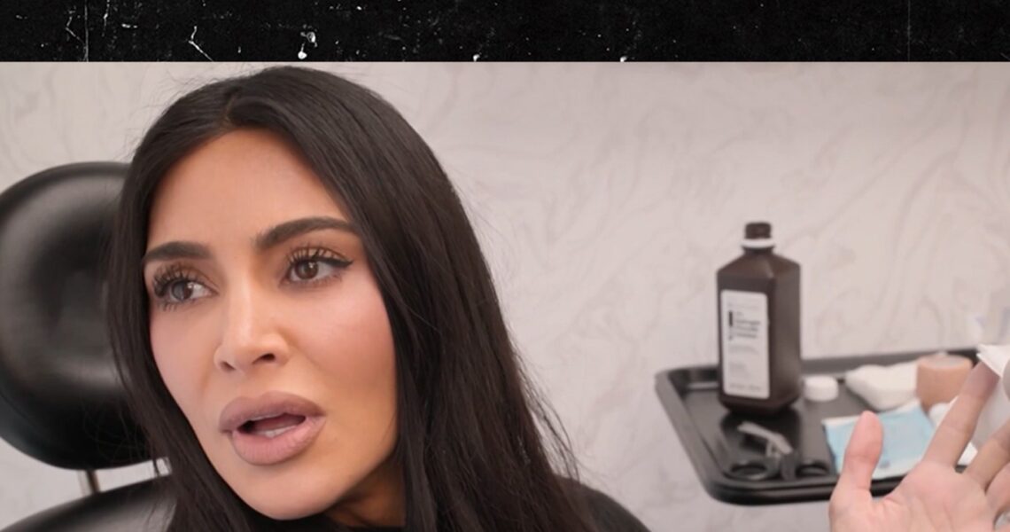 Kim Kardashian Shows Brutal Finger Injury in New ‘Kardashians’ Teaser