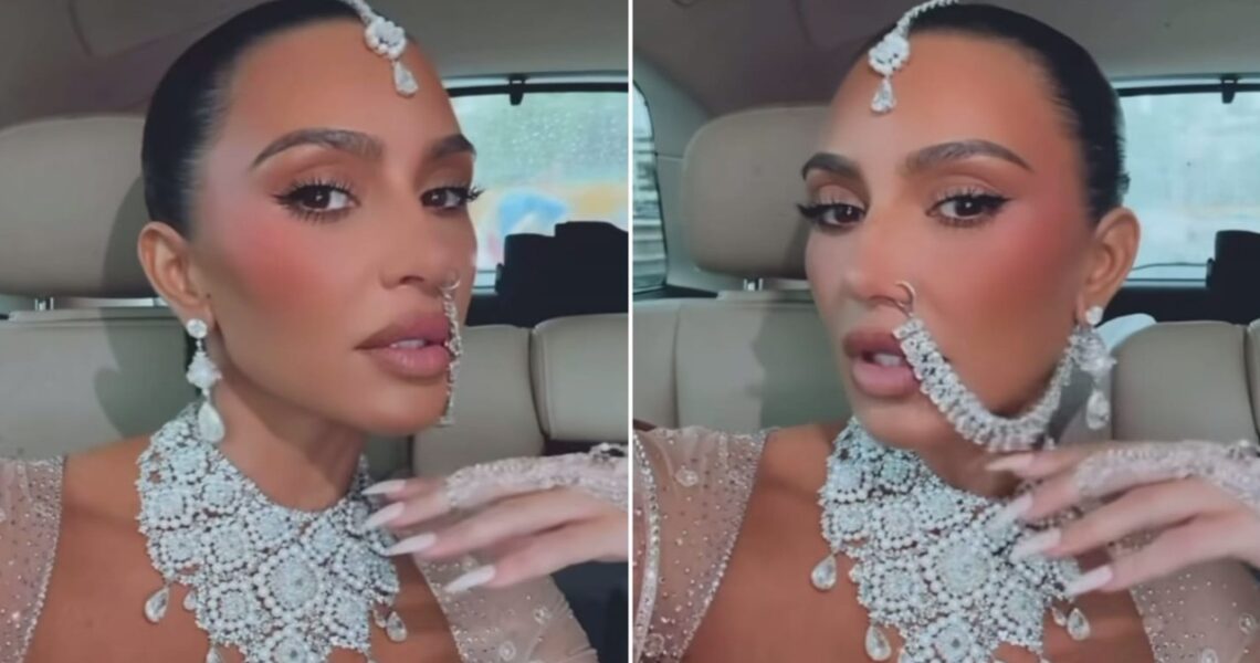 Kim Kardashian flaunts ‘diamonds and pearls’ from Anant-Radhika’s Shubh Aashirwad; Sonam Bajwa, fans can’t stop gushing