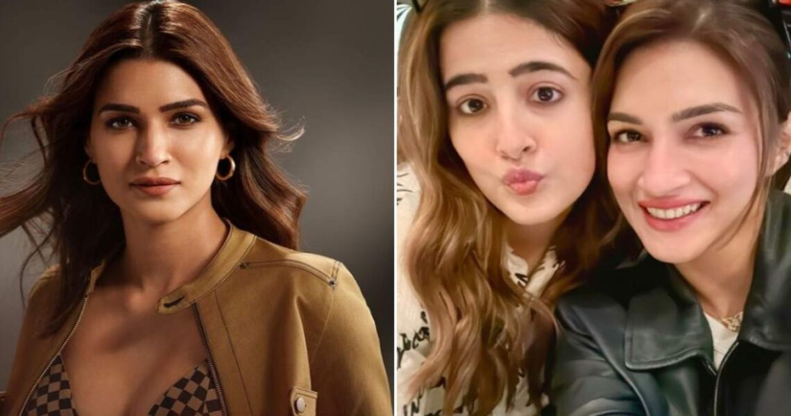 Kriti Sanon’s vacation mode on as she flies to London ahead of her birthday with sister Nupur; see PIC