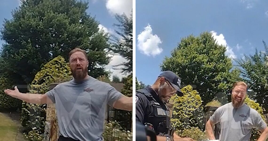 Kroy Biermann Grilled by Cops on Body Cam, Dog Drama Has Neighbors Scared