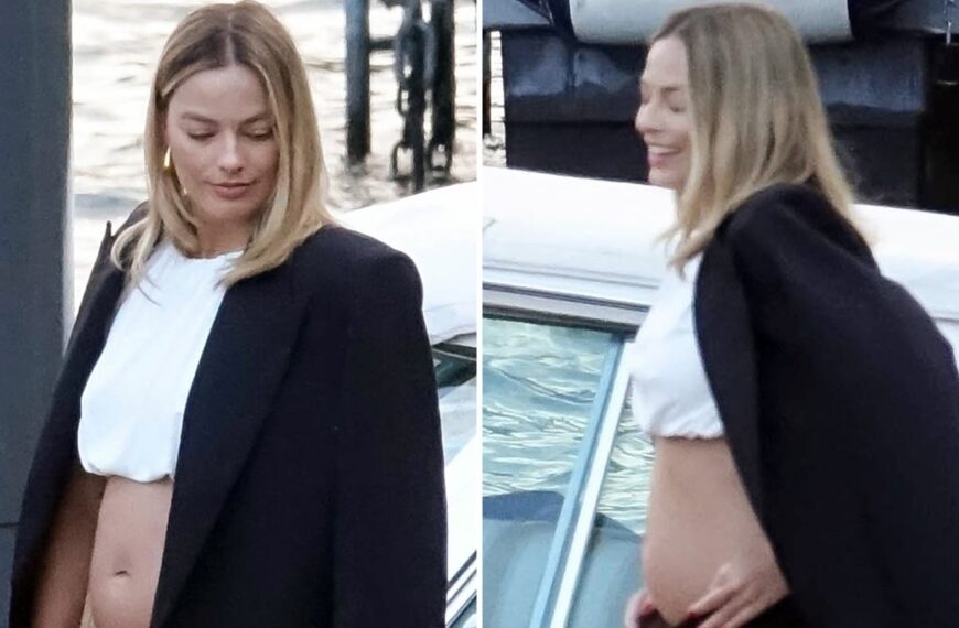 Margot Robbie Shows Baby Bump Amid First Pregnancy