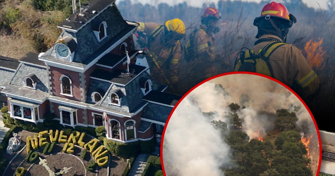 Neverland Ranch Saved From Massive Lake Wildfire