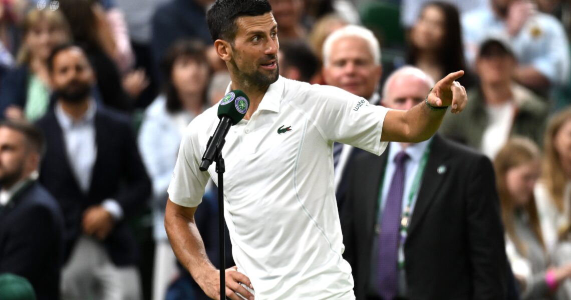 Novak Djokovic Calls Out ‘Disrectful’ Wimbledon Fans – Hollywood Life