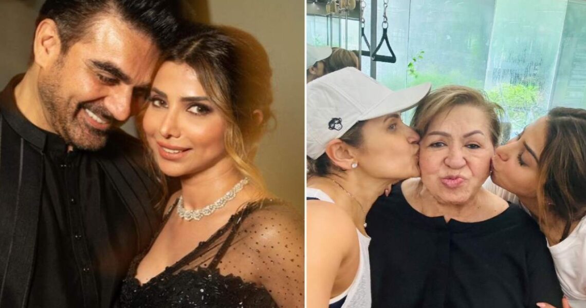 PIC: Arbaaz Khan’s wife Sshura finds her Pilates buddy in Helen ‘aunty’, calls senior actress an ‘inspiration’