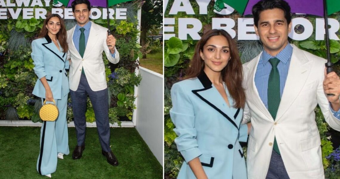 PIC: Sidharth Malhotra-Kiara Advani make stylish appearance at Wimbledon 2024 Quarter-Final; fans call them ‘power couple’