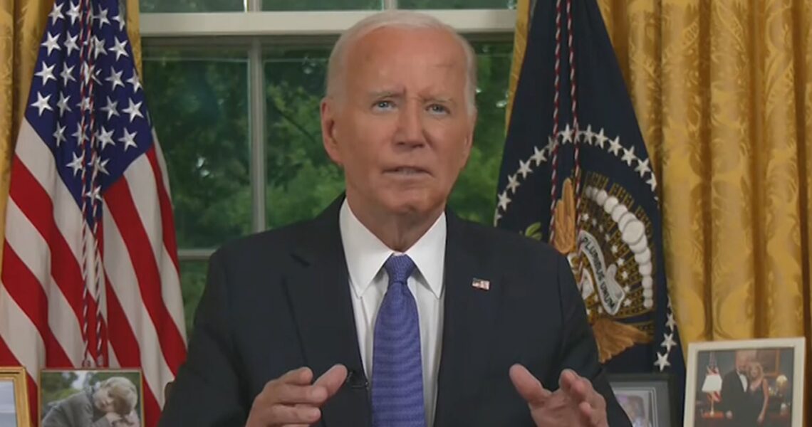 President Biden Addresses Nation After Dropping Out, Time For New Generation