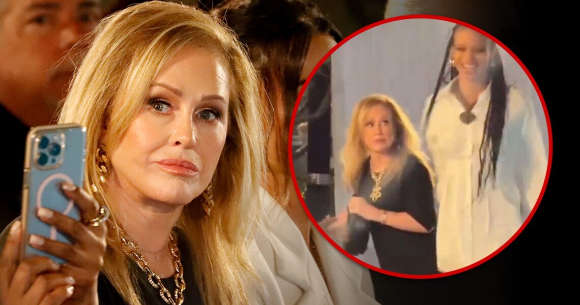 RHOBH Star Kathy Hilton Guided Off Runaway During Fashion Show