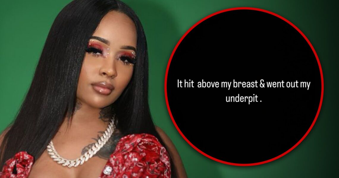 Rapper Stunna Girl Says She Was Shot in Chest, Posts Gruesome Injury