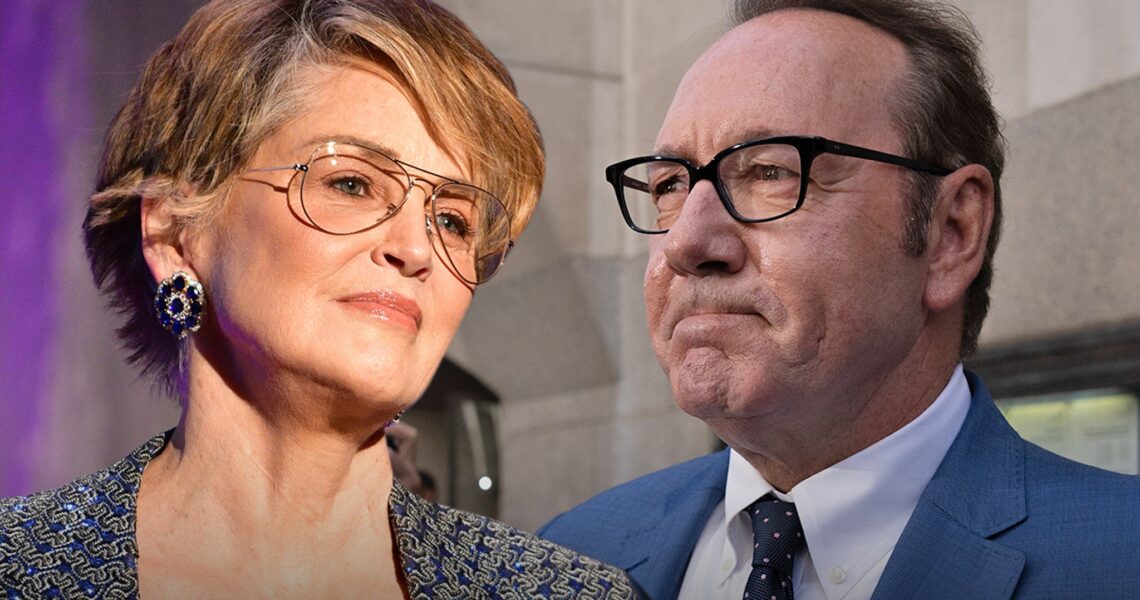 Sharon Stone Says Kevin Spacey Got More Hate for Scandal Because He’s Gay