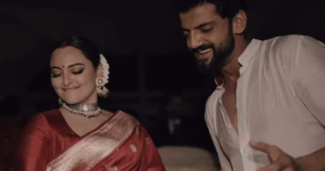 Sonakshi Sinha drops ‘Shaadi ASMR’ video ft Salman Khan, Rekha and more; Zaheer Iqbal admires wife as she dances her heart out