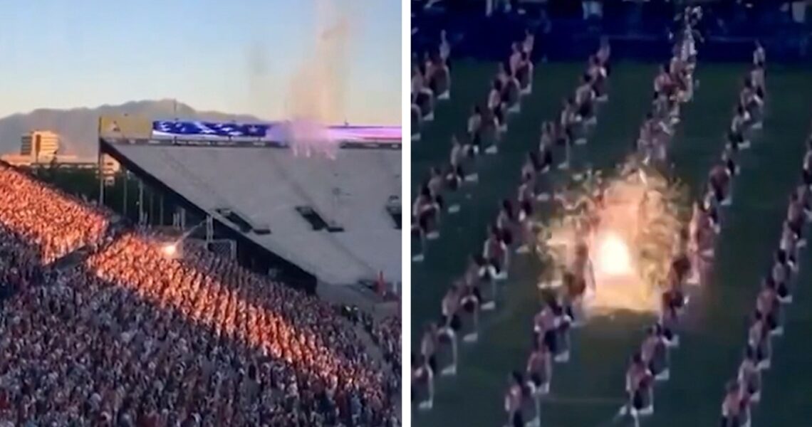 Stray Fireworks Blast Crowd At Utah 4th Of July Stadium Show