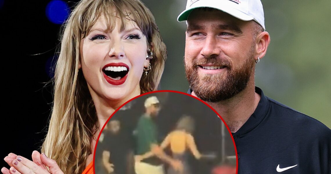 Travis Kelce Wraps Arm Around Taylor Swift’s Waist After ‘Eras’ Show in Germany