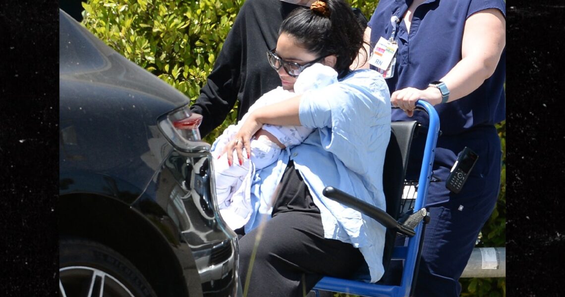 Vanessa Hudgens Gives Birth, Leaves Hospital with First Baby