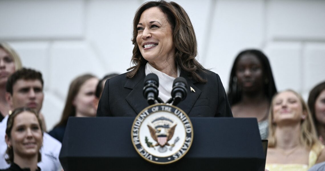 Vice President Kamala Harris Attends First Campaign Rally – Hollywood Life