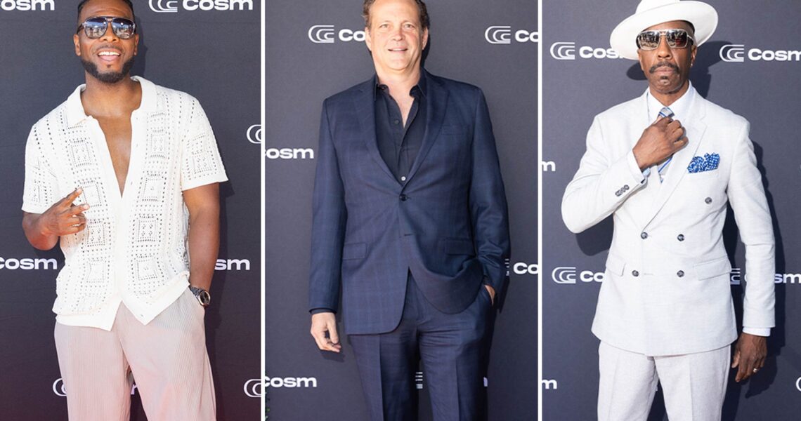 Vince Vaughn, JB Smoove, Julius Randle Roll Up To Cosm L.A. Opening For UFC 303