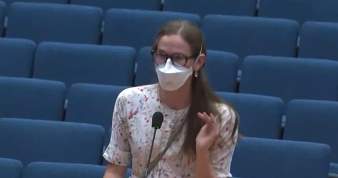 Violet Affleck Speaks Before Los Angeles County Board on Mask Requirements