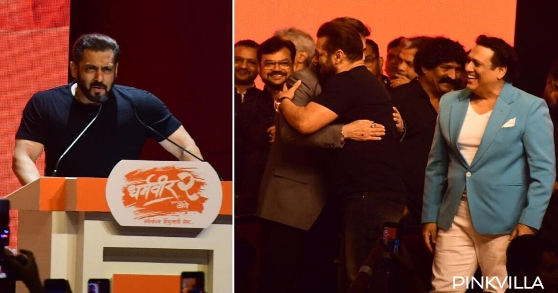 WATCH: Salman Khan hugs Govinda and Jeetendra at Dharamveer 2 trailer launch; wishes success for film