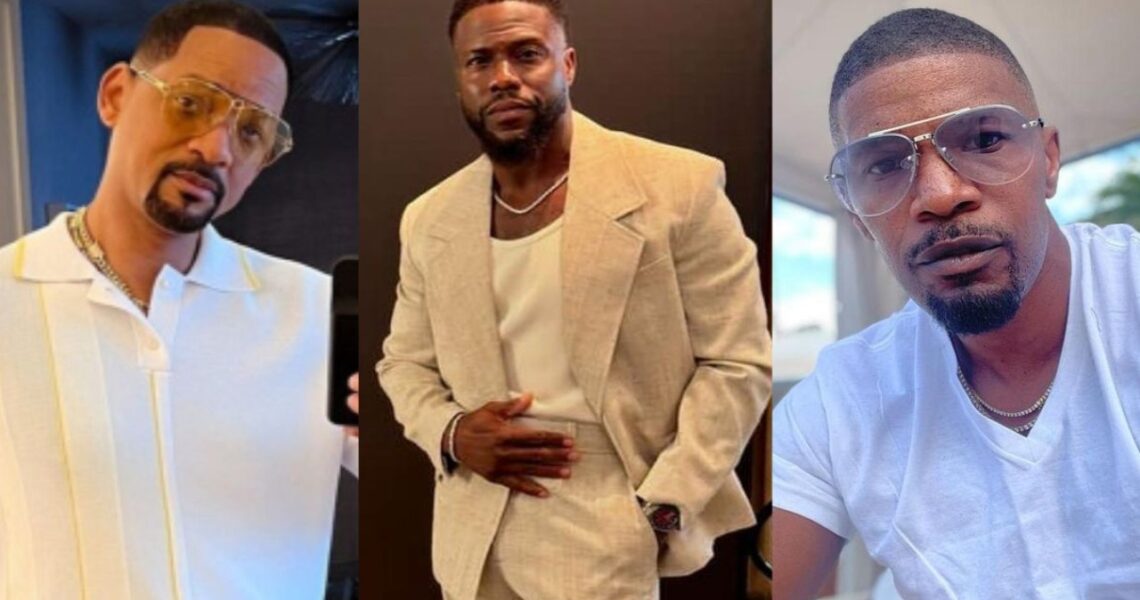 Will Smith Wishes Kevin Hart On His 45th Birthday With ‘Chunky Wool Sweater’ Post; Jamie Foxx Joins Conversation