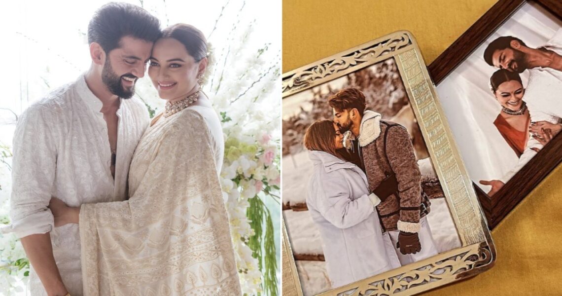 Zaheer Iqbal frames precious moments with wife Sonakshi Sinha; shares then and now PICS from dating to wedding