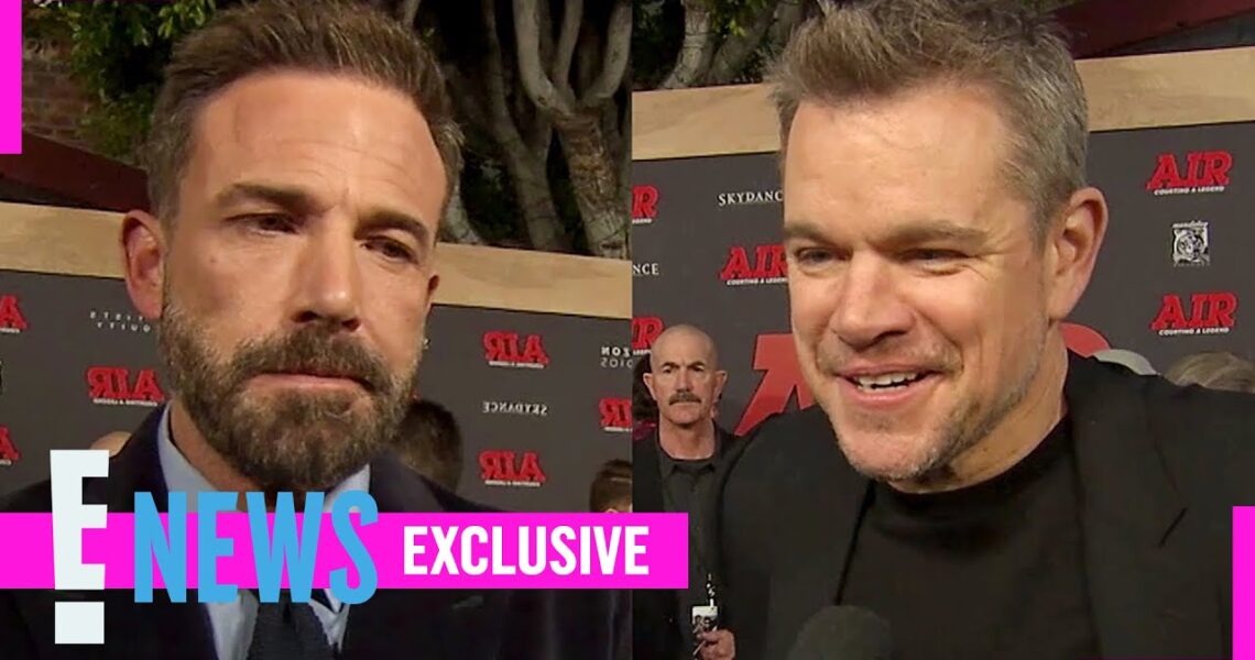 Ben Affleck & Matt Damon Share the Story Behind Air | E! News