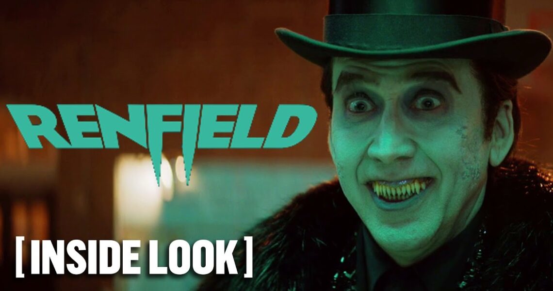 Renfield – *NEW* Inside Look Starring Nicolas Cage & Awkwafina