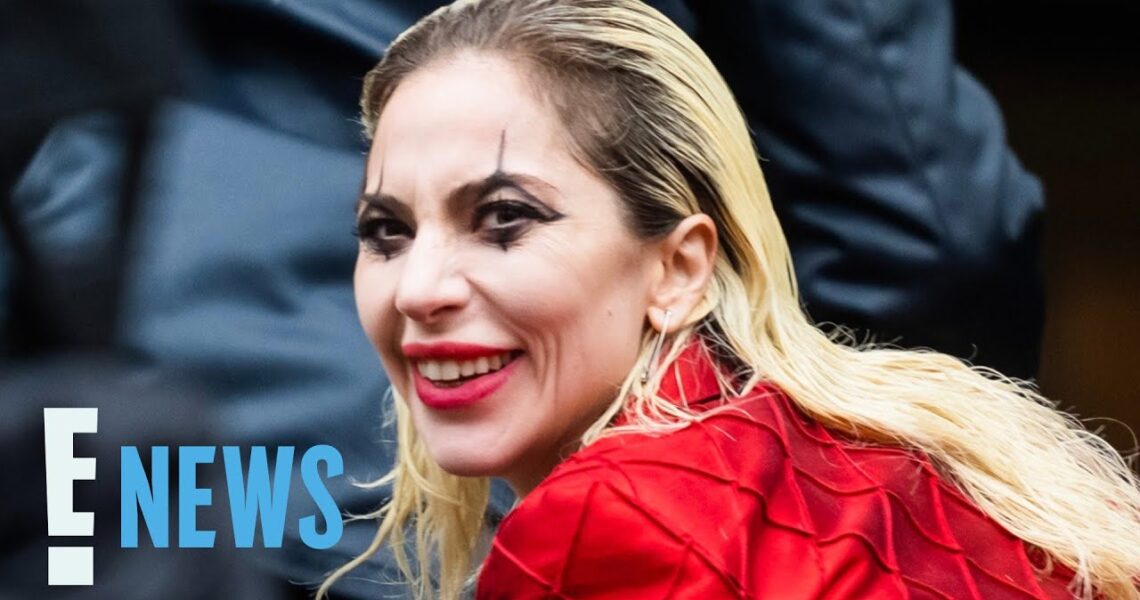 See Lady Gaga Dressed as Harley Quinn on Joker: Folie à Deux Film Set | E! News