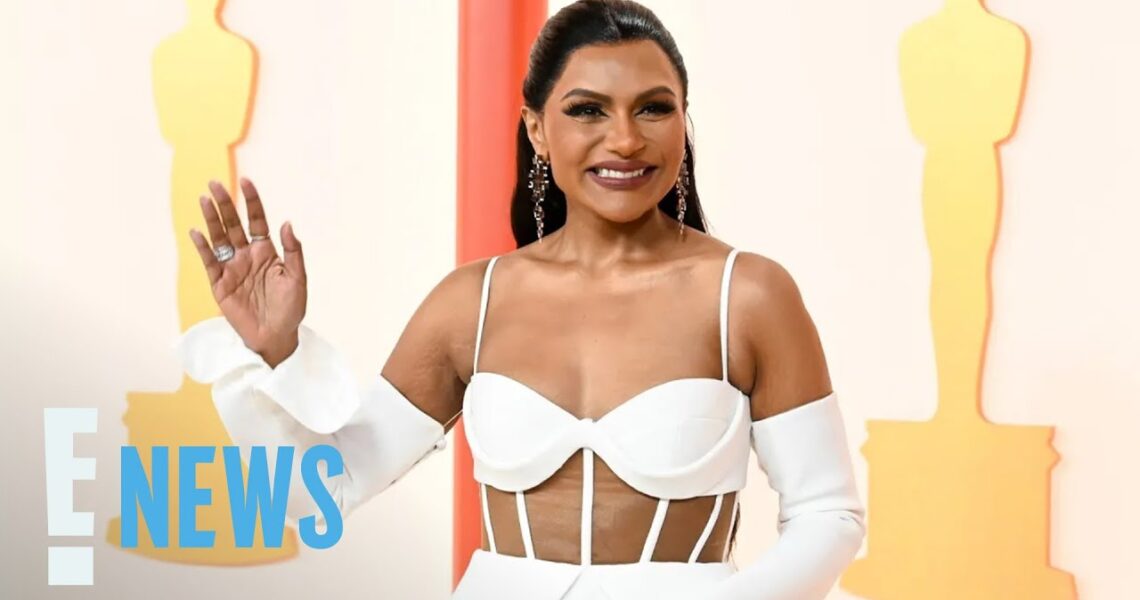 Why Mindy Kaling Wore The Same Dress In Two Colors At The 2023 Oscars | E! News