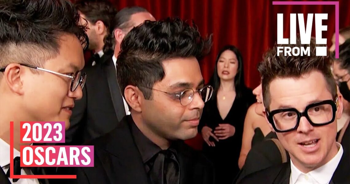 Son Lux Jokes About Jamie Lee Cutis’ Meditation at 2023 Oscars | E! News